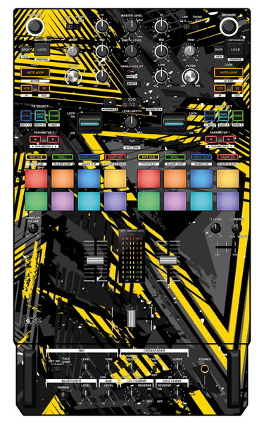 Pioneer DJ DJM S7 Skin Ridge Yellow